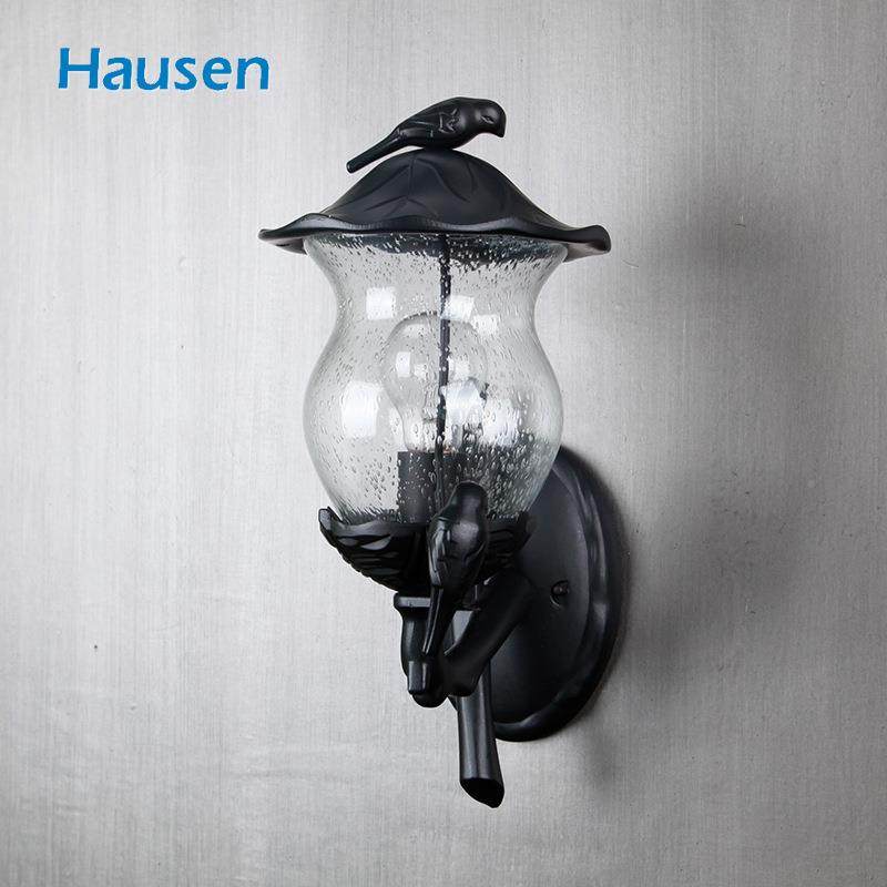 灯欧式户外壁灯防田水室外阳过道灯园台乡村壁hs7551灯创意小鸟灯,家装灯饰光源,户外壁灯,淘宝优惠券,粉丝福利购,淘宝优惠卷