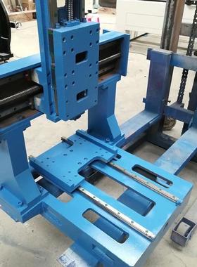 雕刻机光机模具精雕37497机铸铁配件龙立柱一刻体铸造雕门机光机