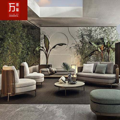 外藤编户沙发庭院休室外阳c-011台藤椅别墅阳光闲房高端织带发沙