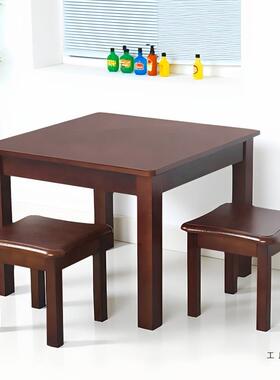 全实木小方茶几小户型桌原木方家用LMI沙发边几几正方中形简约式