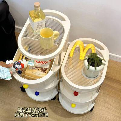 多巴胺床头柜置架替代品新款ODP层茶边物几房改造小家具多储物间