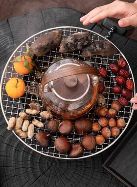 围炉煮茶家室内日式罐罐茶煮22js1124茶器套陶装网红烤薯用烤炉红