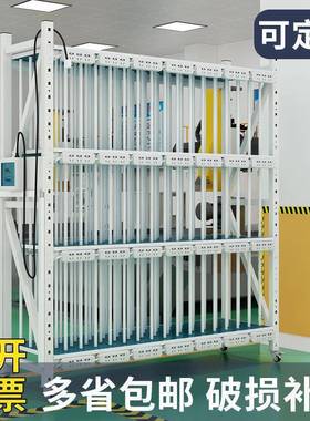 防货静电老化架测架电车源显示屏试69老化车周转带轮移动架us