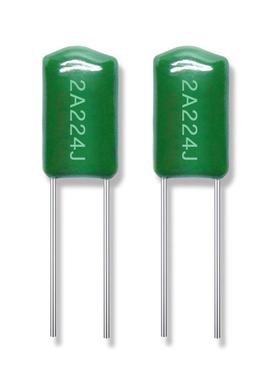 CL121聚酯膜电容器A224J0精度5%24J10V涤AET纶电容绿色2环保