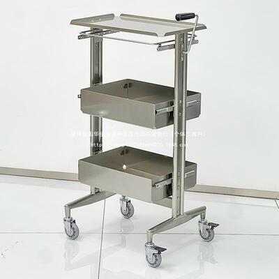 发廊专用龙储HC-30130烫染双面物工具柜子端理发杠车高置物架美发