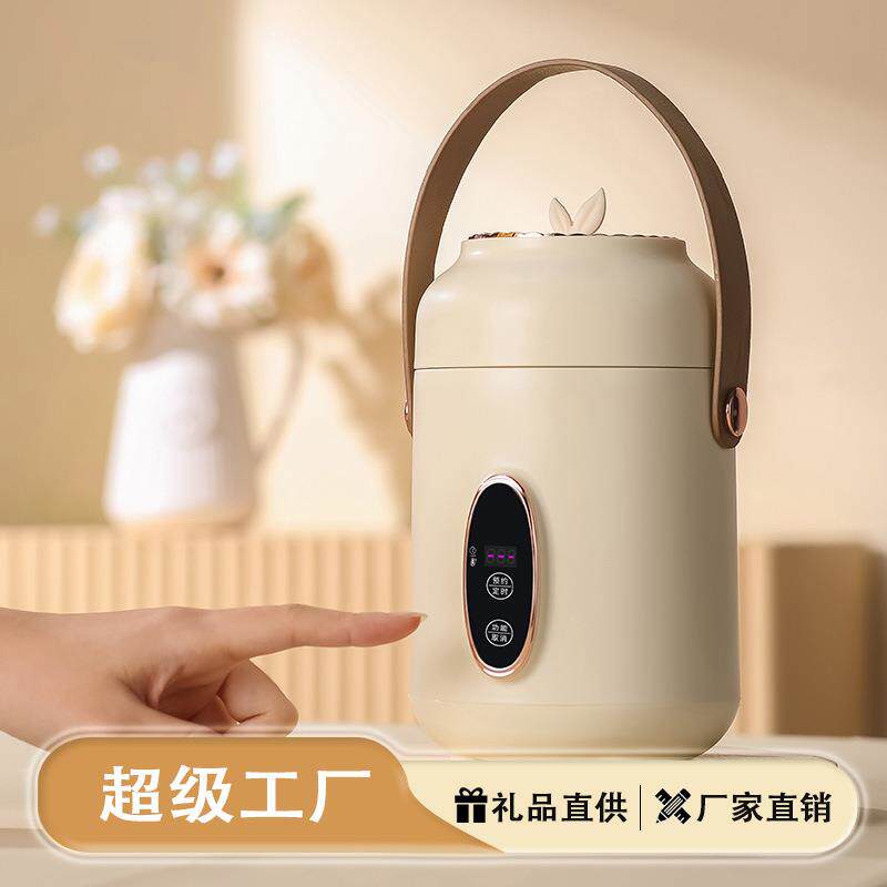 哇噢便携式养生壶家用小型多功能电炖杯办公室煮粥自动养生杯迷你