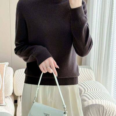 红云323126羊秋冬新款仓纯23126色衣时尚针底织衫百打搭衫212毛5