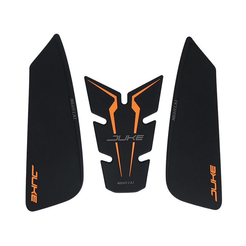 适用于 RC 390改装DUKE 0油箱贴鱼骨贴油箱防刮伤防滑贴侧贴