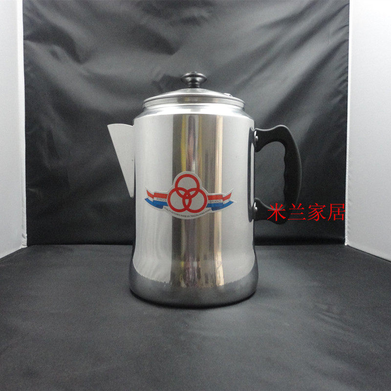 三元牌港式奶茶壶 冲茶壶 丝袜拉茶壶 咖啡壶 3L