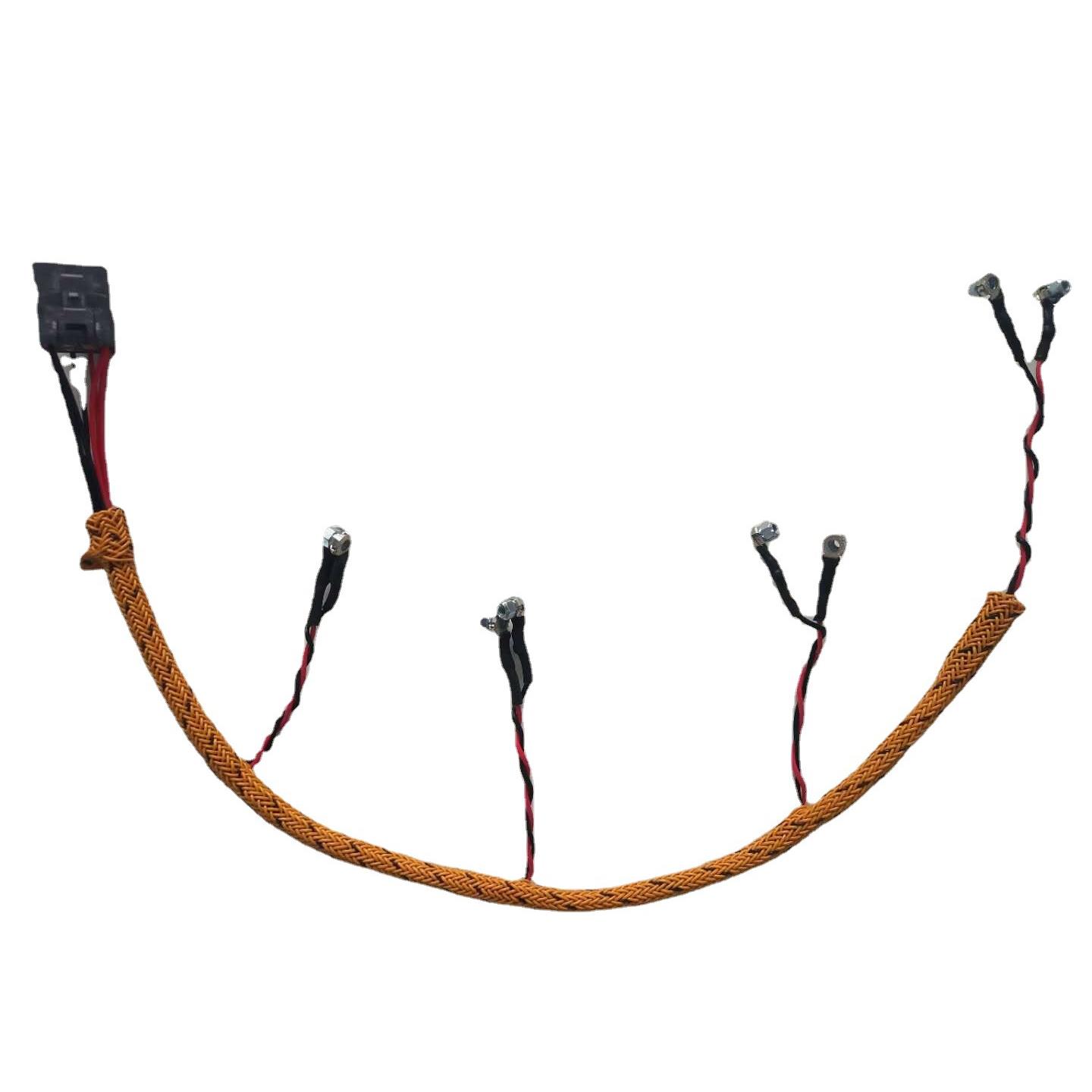 挖掘机适用卡特312D/313D/315D/319D C4.2电喷发动机喷油嘴线束