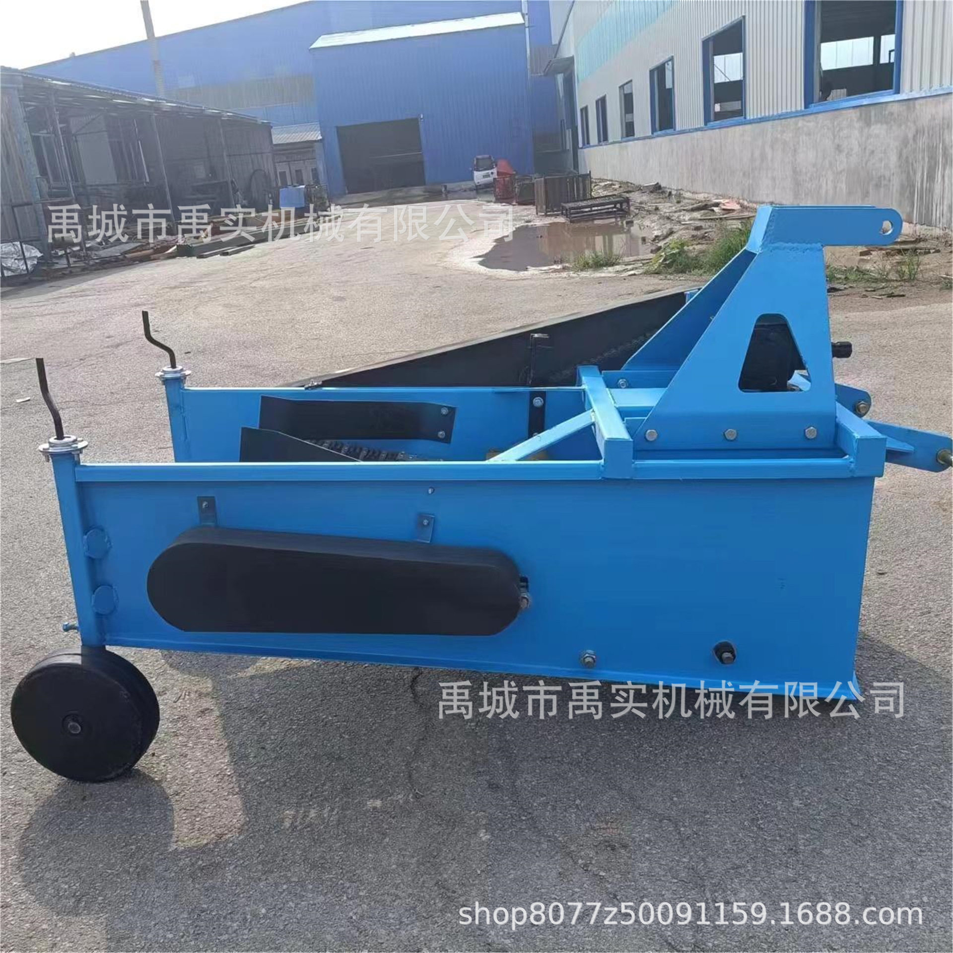 双垄双行地瓜红薯土豆收获机皮带传动农用马铃薯收获机