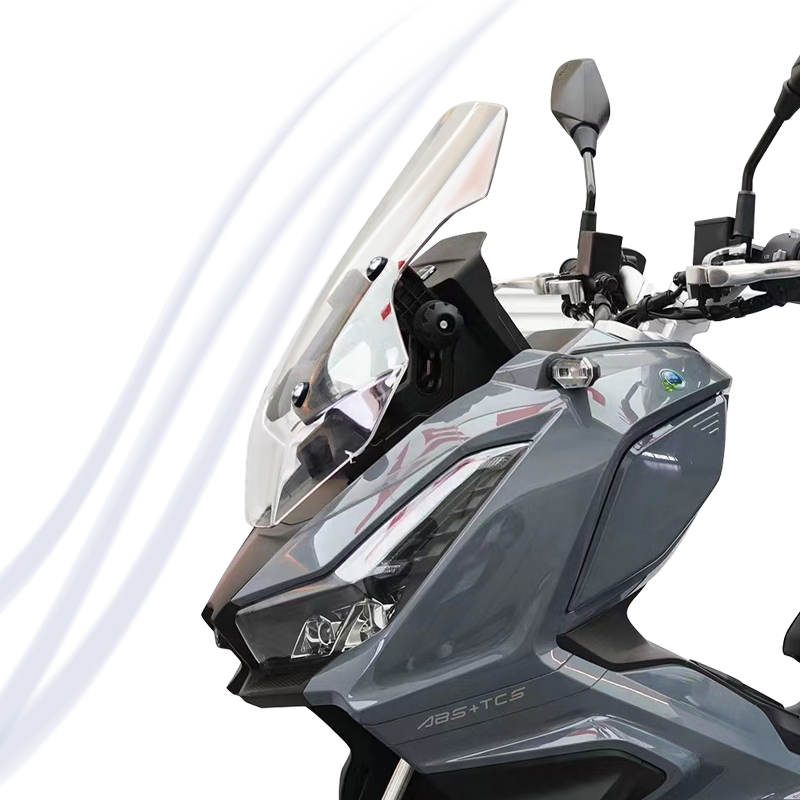 适用于天鹰 TT1前挡风玻璃专用改装加高风挡护胸挡雨板配件