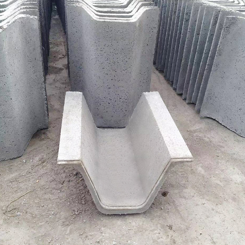 混凝土预制排水沟U型水泥槽成品U型水渠U型管排污水沟水泥U型槽