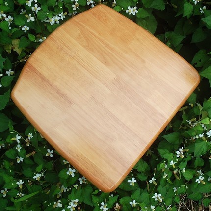 实木坐板凳子板面餐椅凳板椅子配件沙发硬板实木板换鞋凳面板坐面