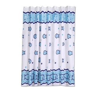 免打孔浴帘套装 涤纶布浴帘防水防霉加厚帘布卫生间浴室隔断帘