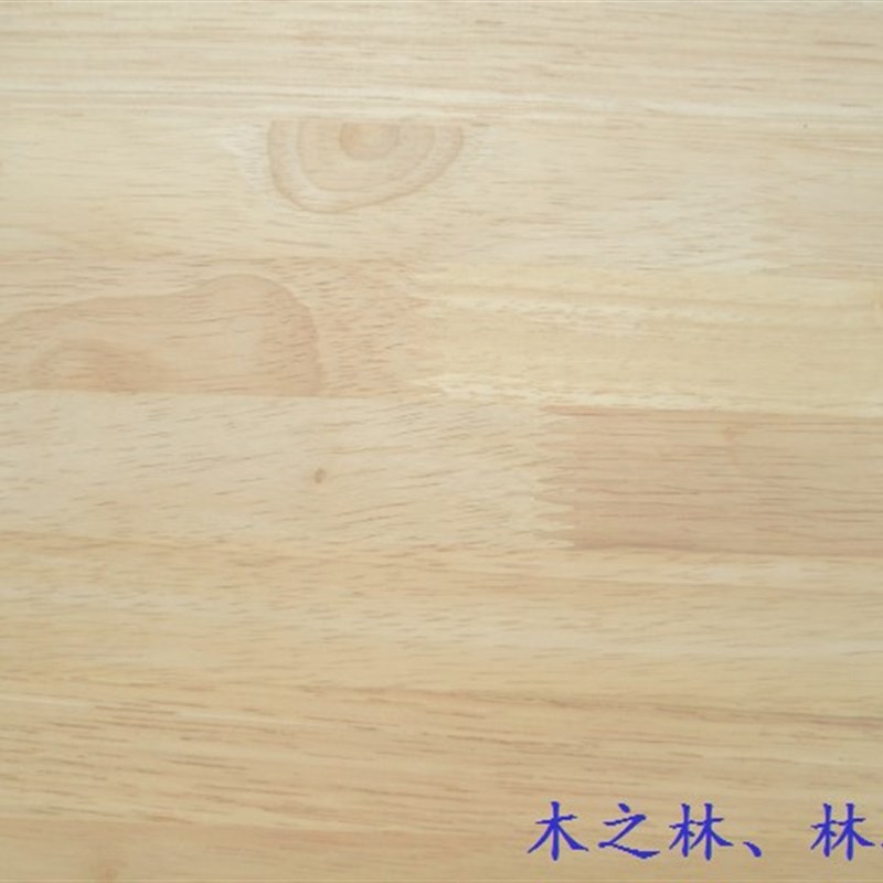 木之林E0级橡胶木指接板8-mm橡木实木板材衣柜橱柜家具楼梯