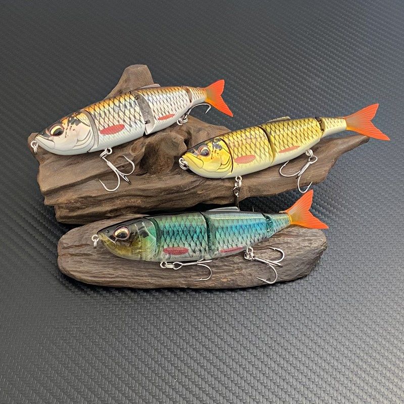 LTHTUG爆款精品路亚饵多节鱼13.5厘米20克缓沉翘嘴假饵鲈鱼鱤鱼