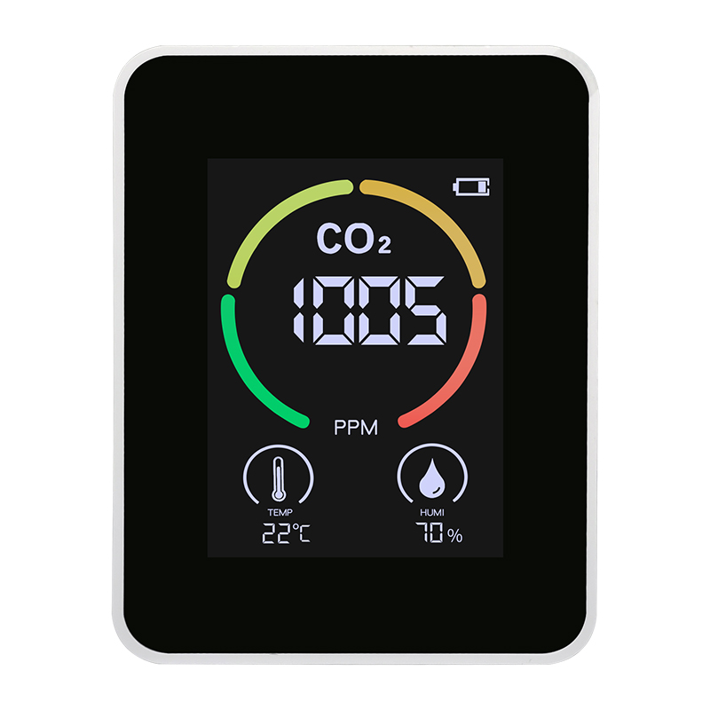 二氧化碳气体检测仪室内家用CO2浓度计报警器温湿度仪气体测试仪