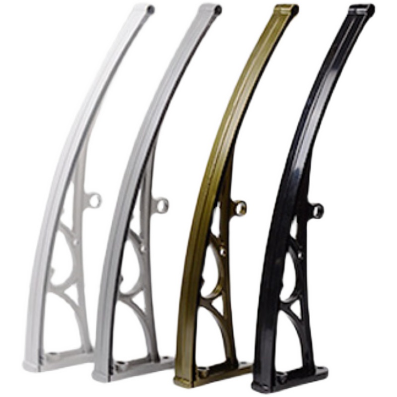 铝合金雨棚支架阳台窗户大门露台空调外机静音遮阳防雨蓬架子