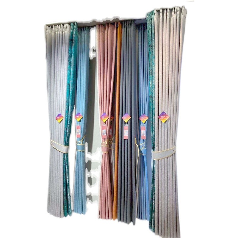 北京窗帘实体店上门服务现场选样定制窗帘杆窗帘百叶卷帘乐乐