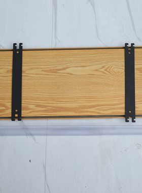 超市货架加层板隔板小卖部商店配件层板支架黑色灰色白色板子加厚