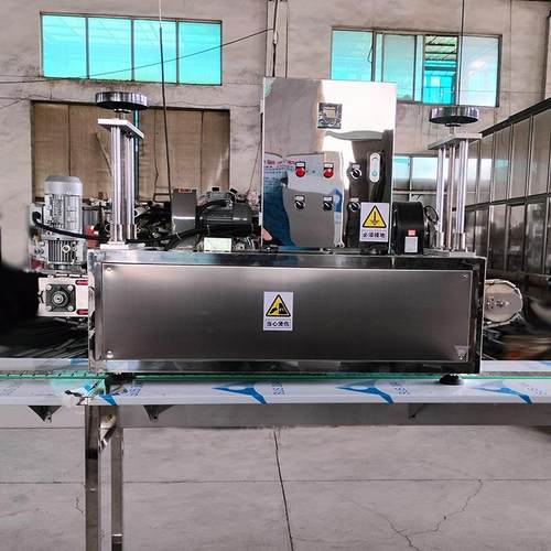 全自动压顶式胶帽热缩机 瓶口塑料帽热缩机 PVC帽热收缩机