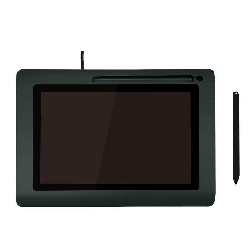 蒙恬电子签名LD1000F液晶指纹签字屏手写签指纹识别原笔迹二次开