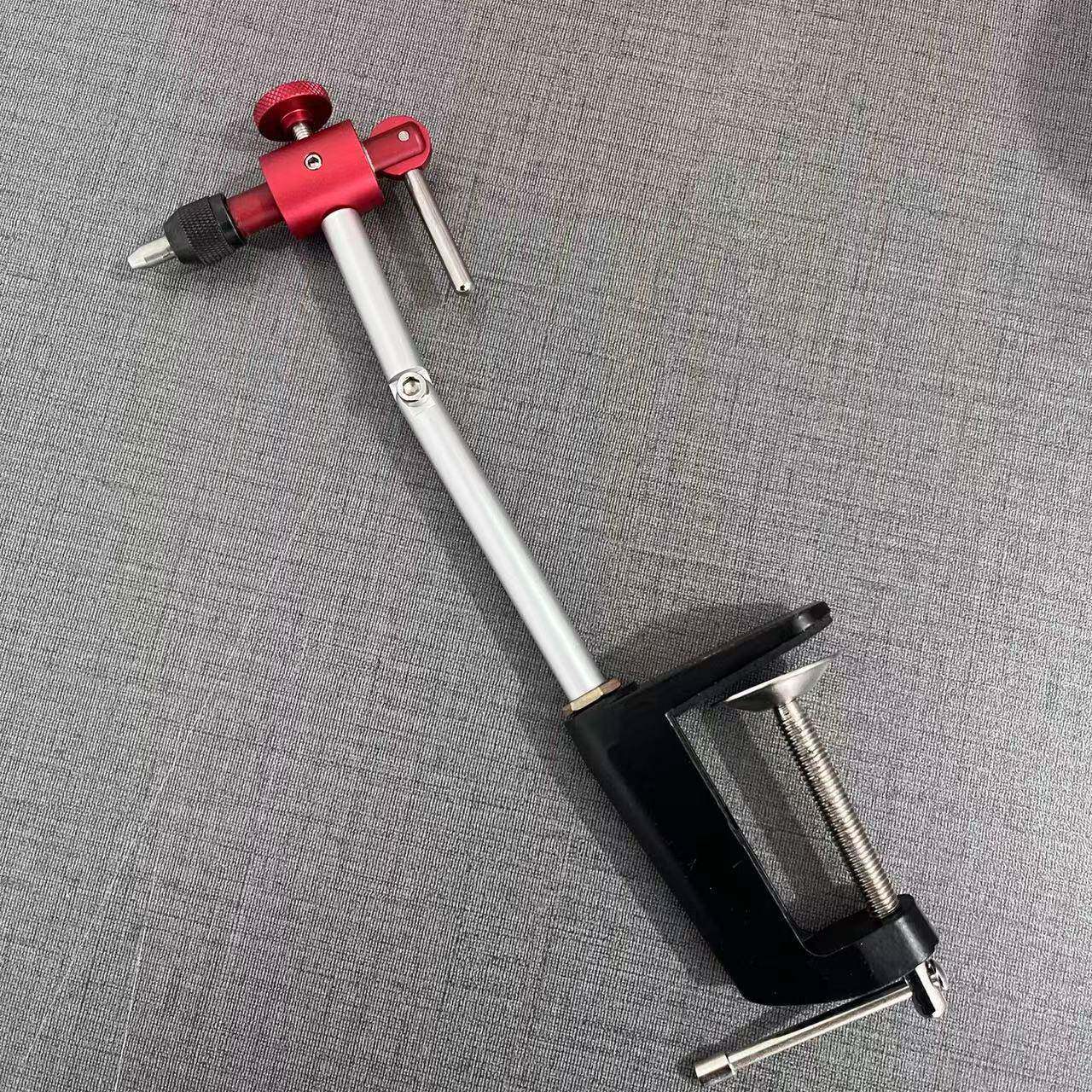 可旋转飞蝇钩绑钩台 毛钩绑钩钳 绑钩台 夹桌式合金款绑钩工具