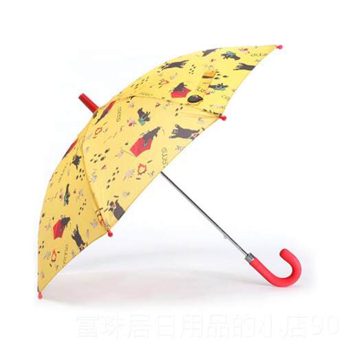 高档韩国ha宝s卡通动物雨伞宝可雨伞部分透明长柄晒伞男童女童爱