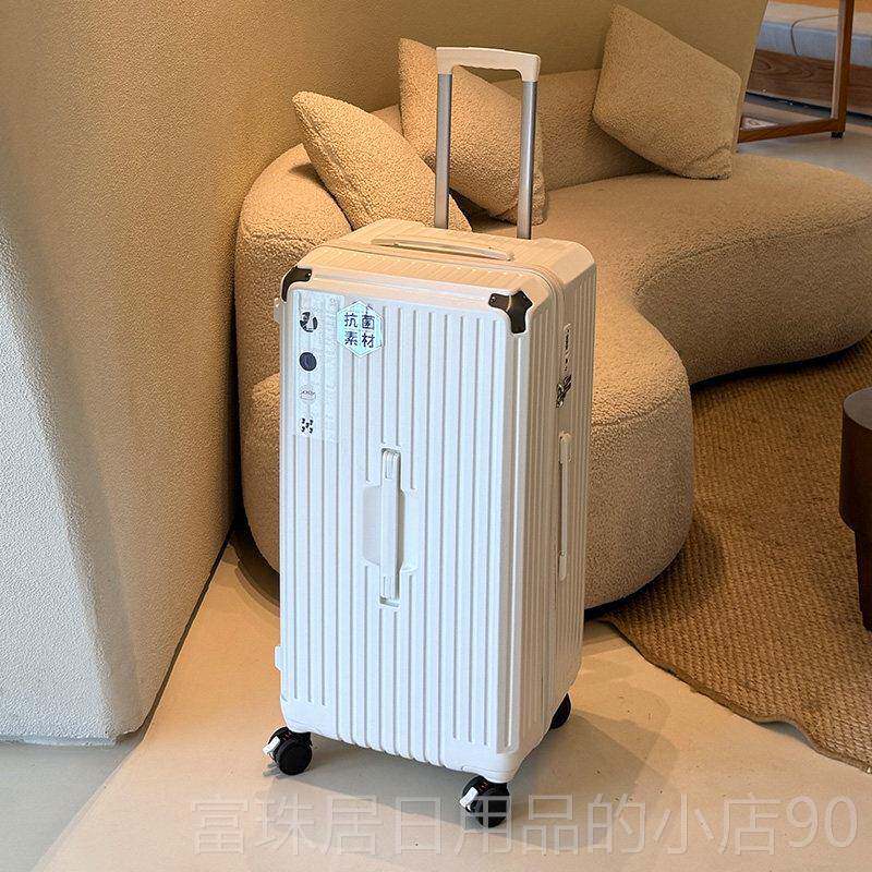 高档外贸大超容量3拉6寸五登轮行李箱男20寸机链旅行箱女拉杆箱万