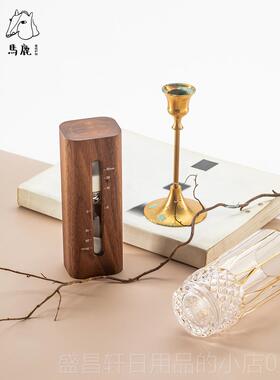 高档马鹿沙漏计时器面0分钟礼物定制刻字办公桌摆件桌办公室实3防