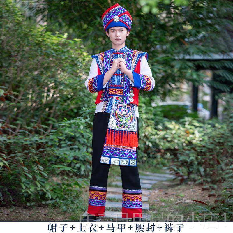 高档广西少数民族传统服饰广西壮族族传统服饰广西壮族广传统服饰