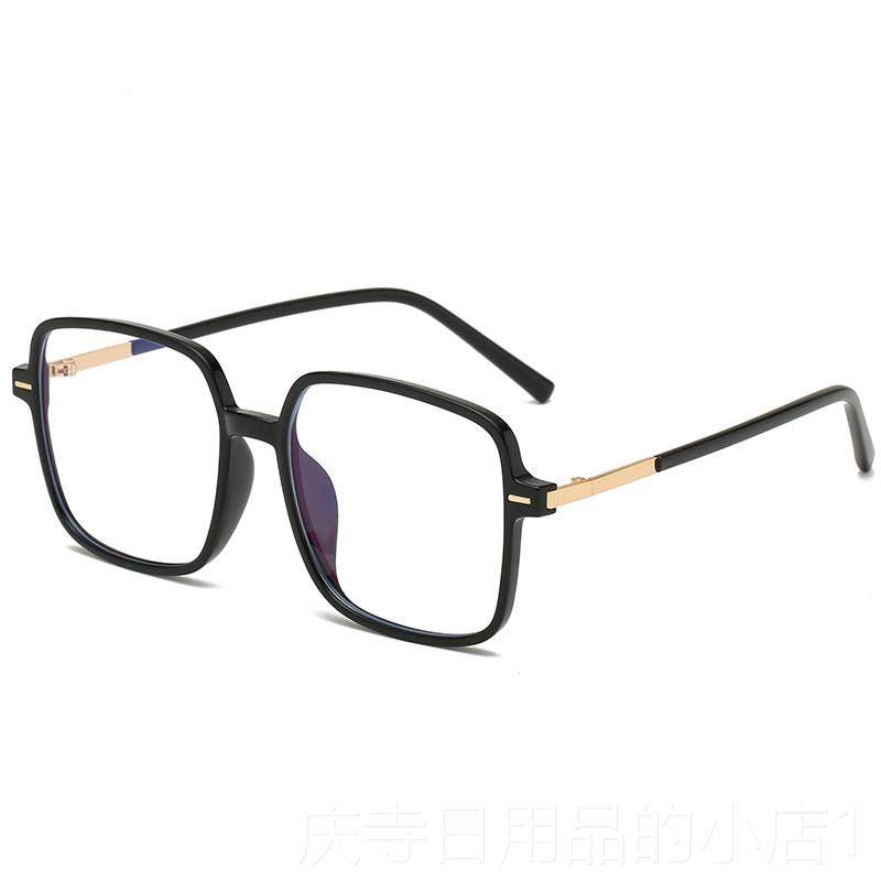 高档眼镜女is风大圆脸显瘦网红款潮流清新框防蓝光框辐n射护绿眼