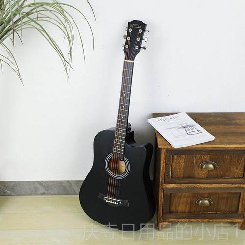 高档一件38寸民谣木他吉初学者男女学生新手旅行入门吉乐他器