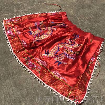 高档像披风观音篷刺绣双龙刺披绣袍龙袍家用小菩斗萨披肩神像披神