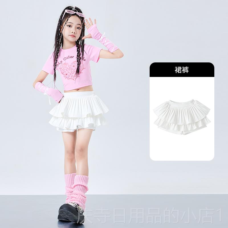 高档女童爵童士舞服潮装酷时髦模服特走秀街舞潮少儿演出服舞蹈服