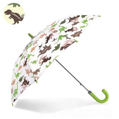 高档韩国has卡通动女物雨伞宝宝晒可爱雨伞伞部分透明长柄男童童
