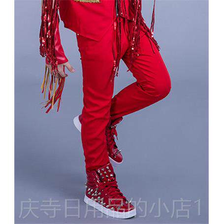 高档夏装儿童蹈出服大合唱舞爵表演服装街舞服装男童士舞演出时演
