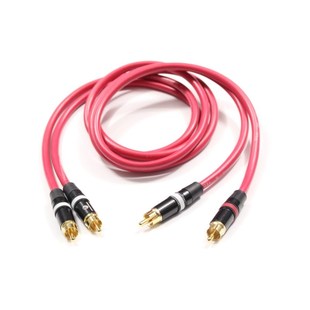 华敏华真牌发烧音频线5.1功放线CD 音响线双莲花头RCA线SH100