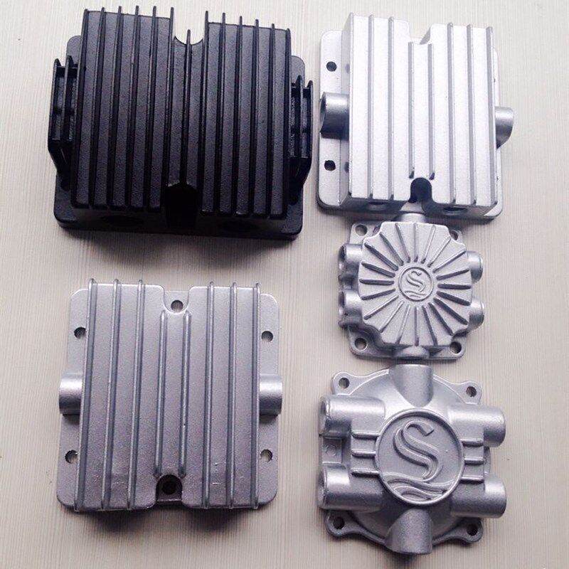 奇拉维特100W295W550W750W1100W1500W静音无油空压机泵头缸盖