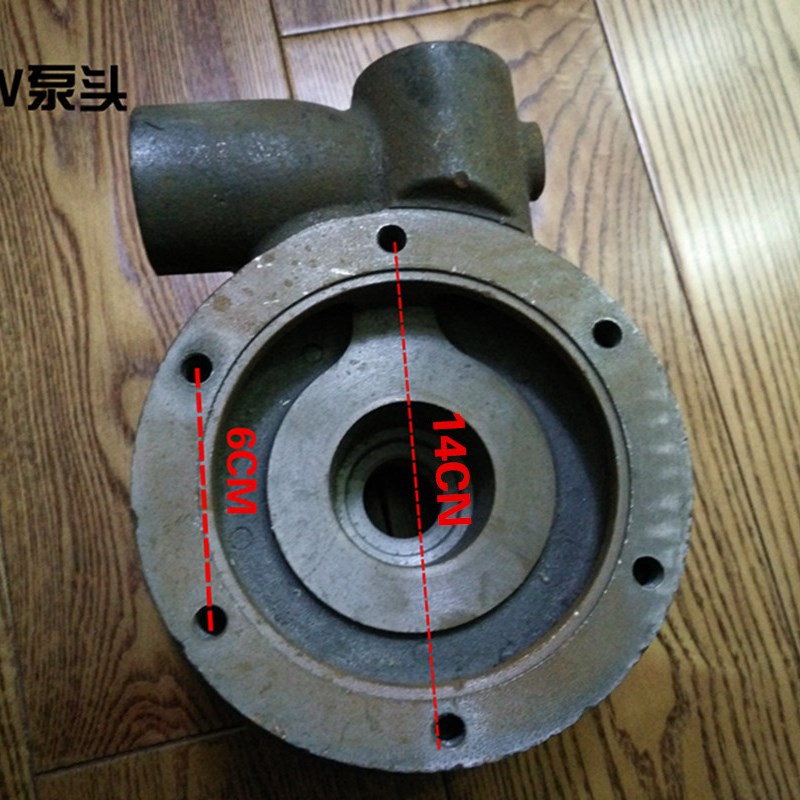 锅炉补水泵W型自吸泵单级旋涡泵铸铁泵头泵体铜叶轮泵盖水泵配件