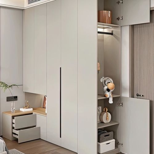 成都全佳喜全屋定制多层实木现代衣柜衣帽间订做简约整体家具卧室