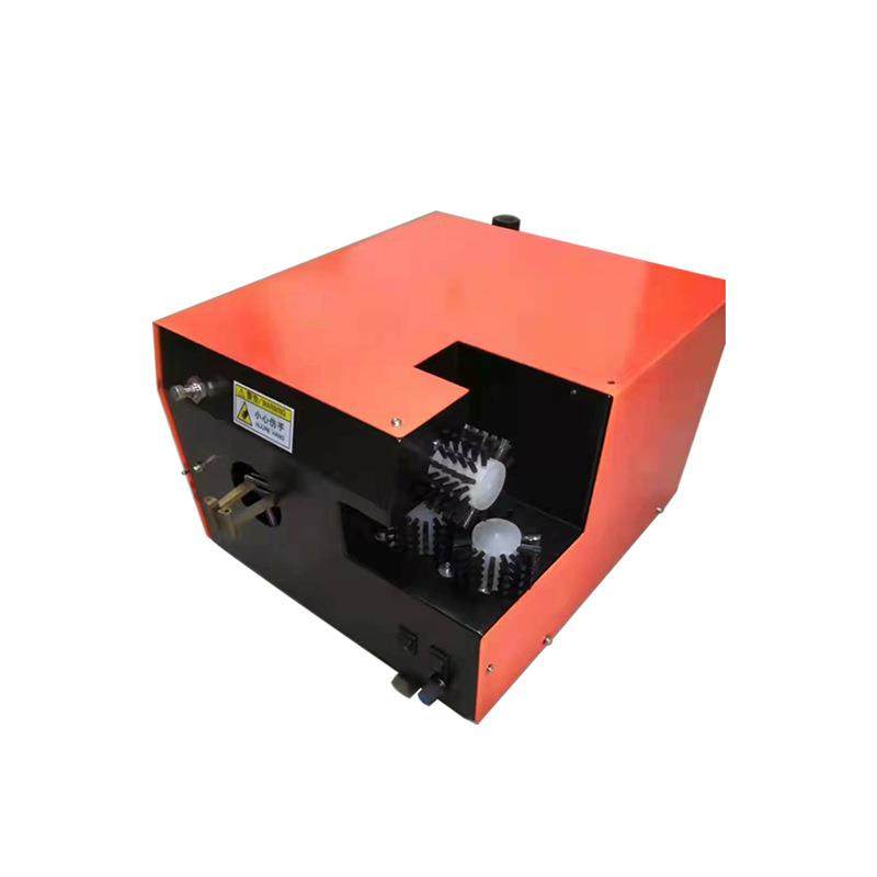 后退式半自动扭线机屏蔽线编织线缠绕线夹臂式刷线扭线机厂家直发