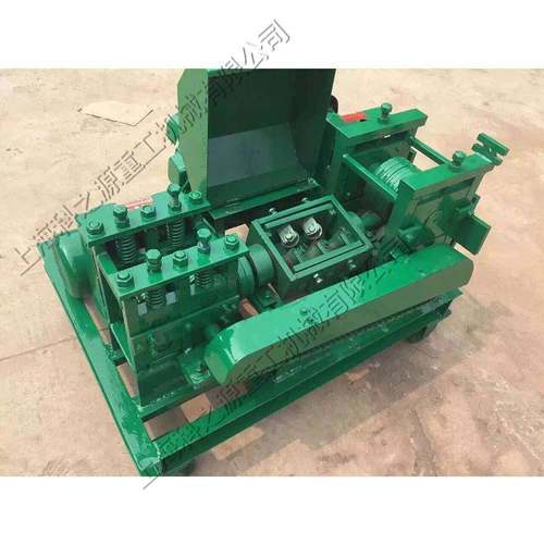 卧式弯钢筋调直设备 小型钢筋料头调直机 双电机废旧钢筋调直机