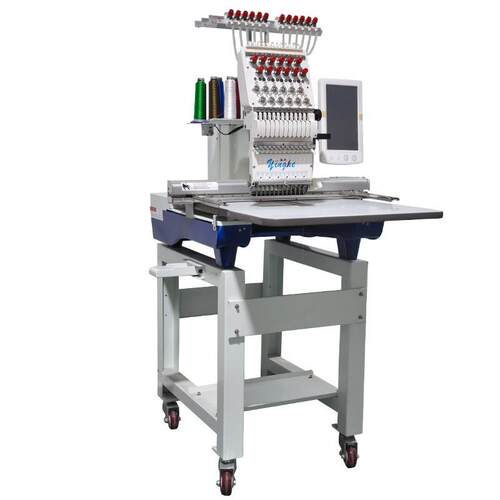 单头Industrial Embroidery Machine 全自动电脑绣花机服装厂专用