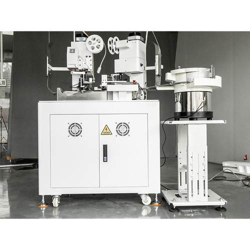 加工现货穿防水塞端子机 双压单穿防水栓端子机 全自动双头端子机