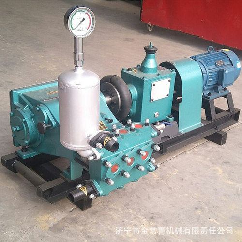 BW150三缸注浆机 30千瓦大功率砂浆输送泵建筑工程注浆泵