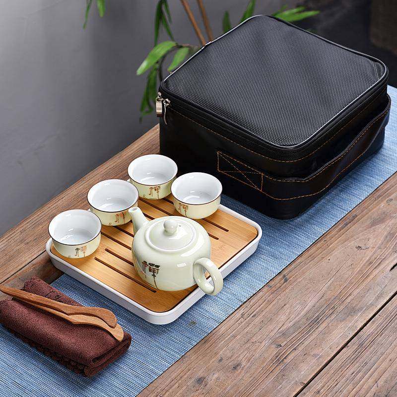 厂家直销旅行便携陶瓷户外车载陶瓷茶具多款套装一壶4杯,鲜花速递/花卉仿真/绿植园艺,割草机/草坪机,淘宝优惠券,粉丝福利购,淘宝优惠卷