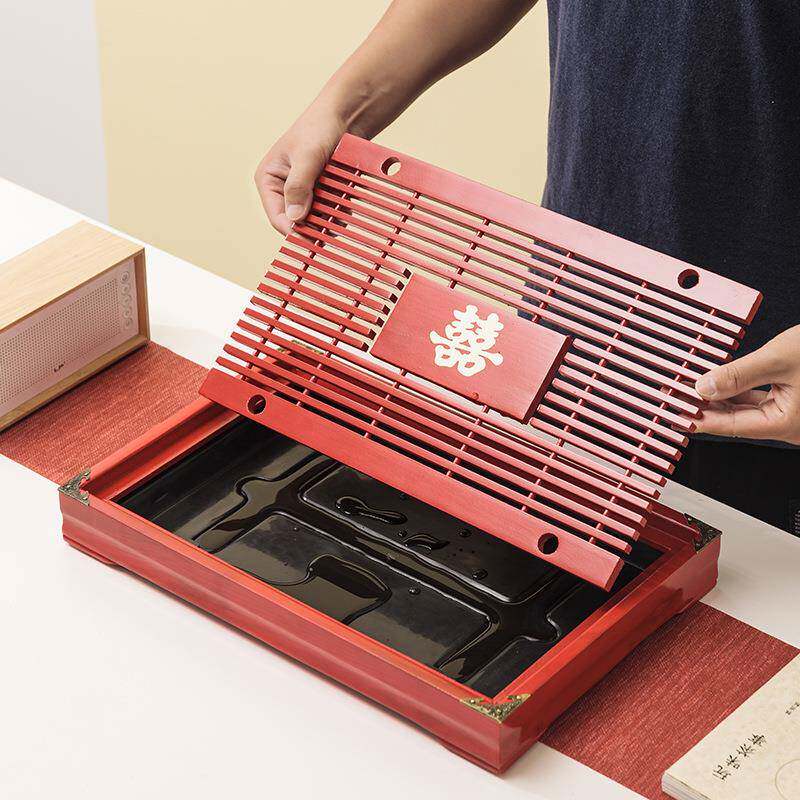 茶具茶盘结婚用品喜庆新婚泡茶排割草机/草坪机