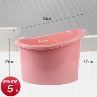 高档双人泡脚料桶按摩器儿专用高加深塑恒温足浴洗加童脚盆过膝过